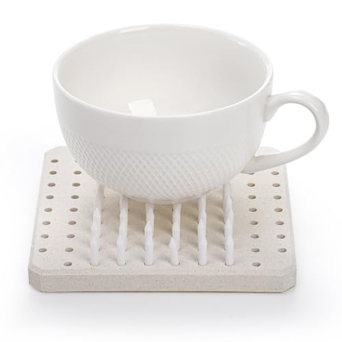 Zenfun Z-POTTERYFIRINGMAT-WHITE Kiln Stilts Support Nails Pottery Firing Mat thumb #4