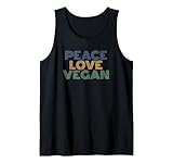 Photo Gallery vegan peace love retrò anni 70 invecchiato vintage canotta Photo Gallery vegan peace love retrò anni 70 invecchiato vintage canotta