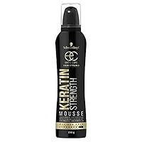 Schwarzkopf Extra Care Styling Keratin Strength Mousse, Maximum Hold, 150g