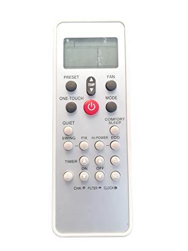 Image of LipiWorld WC-L03SE WH-L03SE AC Remote Control (Old Remote Exactly Same Remote Will Only Work) Compatible for Toshiba AC Remote VE-117