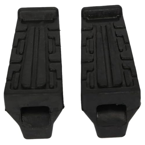 Repose-pieds moto usés ? Pédales avant caoutchouc de rechange pour Yamaha YBR 125