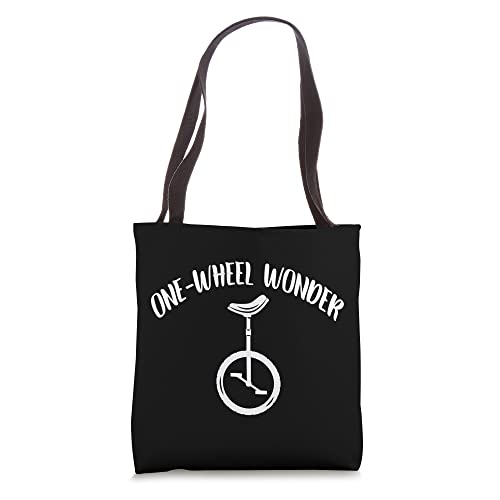 One-Wheel Wonder Unicycle Tote Bag