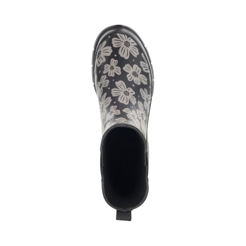 Image of Western Chief Women's Waterproof Pull-On Chelsea Rain Boot with Fun Prints | Ladies slip-on ankle boots with rubber sole, cushioned EVA insole, built for wet days and styled for any occasion