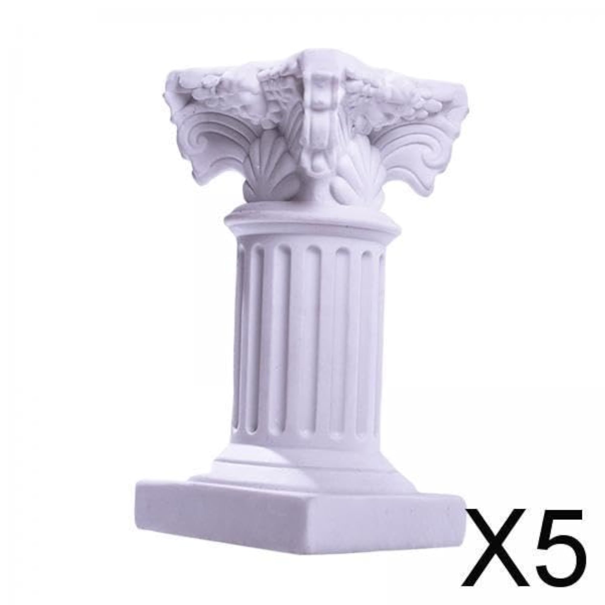 Miniature Roman Pillar Pedestal Stand Statue