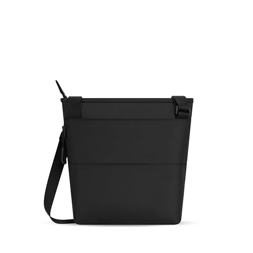 Image of Sherpani Sadie, Nylon Crossbody Bag, Lightweight Shoulder Bag, Travel Cross Body, Crossbody Purse, RFID Protection, Removable Coin Purse, Travel Gift (Raven)