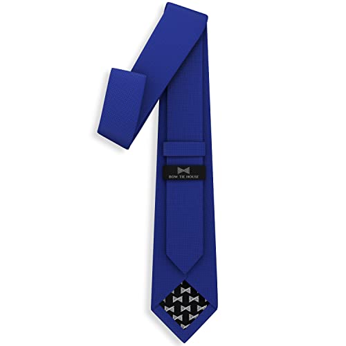 Image of Men's Oxford Matt Neckties Solid Color for Adults Tuxedo Classic Design, by Bow Tie Hosue