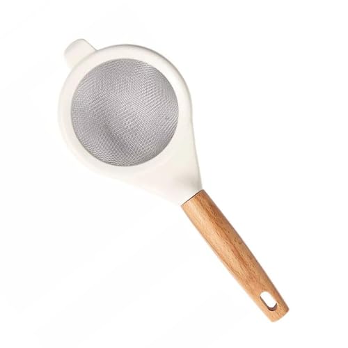 Image of PERMAFROST Stainless Steel Fine Mesh Strainer - 4.1 inch Small Channi for Tea, Juice, Cocktail, Powdered Sugar, Flour Sifting, with Easy-Grip Handle - Premium Chhanni for Kitchen Use