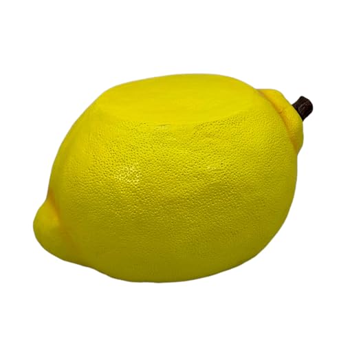 Galt International 10" Yellow Lemon Fruit Stool Plant Stand for Home Decor Plant Stand Garden Indoor Outdoor Decorations