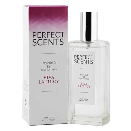 Perfect Scents Fragrances, Inspired by Juicy Couture’s Viva La Juicy, Women’s Eau de Toilette, CLEAN, Vegan, Paraben-Free, Phthalate-Free, Never Tested on Animals, 3.4 Fluid Ounces
