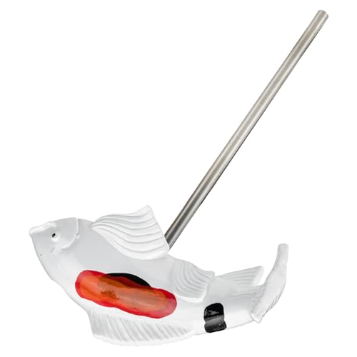 LAPYAPPE Wetterfeste Harz fischskulptur Gartendekoration Langlebig Elegantes Design für Garten...