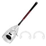 Breadom VR Golf Club Griffzubehör für Oculus Quest 2, Golfclub -Adapter -Anhang mit 2 Controller Covers Bonus, Verbesserung des VR Golf -Spiels Erlebnis