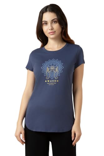 Image of Van Heusen Women's Cotton Regular Fit T-Shirt