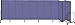 Screenflex CFSL4011-DS Commercial Portable Room Divider, 11 Panels