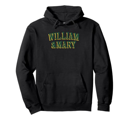 William & Mary Tribe Retro Arch Officially Licensed Pullover Hoodie