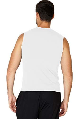 INTIMO Mens Solid Muscle SleevelessTop Shirt2