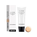 CC Cream, CC Cream Self Adjusting for Mature Skin, Color Corrector & Lightweight, Satin Skin, Suitable for All Skin Types, 1 Fl Oz (Natural)