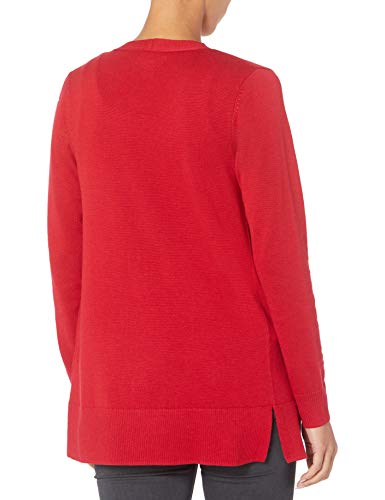 Amazon Essentials Women's Lightweight Open-Front Cardigan Sweater (Available In Plus Size), Red, Large #TOP1