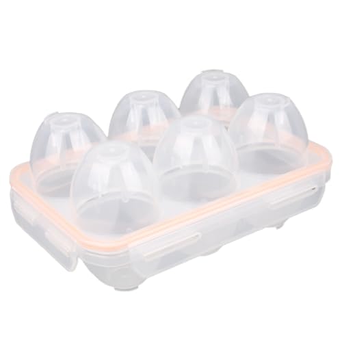 Gadpiparty Récipient de rangement pour œufs portable en polypropylène avec protection contre les chocs et compression, design peu encombrant pour le camping, le pique-nique, la cuisine et