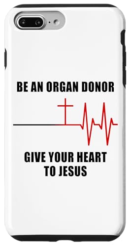 Be an Organ Donor, Give Your Heart to JESUS ? Faith Nurse �X�}�z�P�[�X iPhone 7 Plus/8 Plus �p