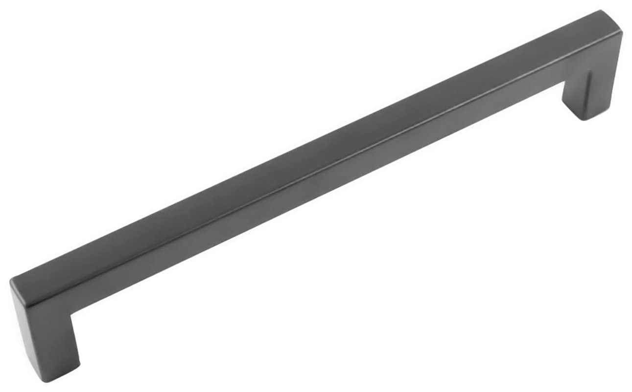 Hickory Hardware 1 Pack Solid Core Kitchen Cabinet Pulls, Luxury Cabinet Handles, Hardware for Doors & Dresser Drawers, 6-5/16 Inch (160mm) Hole