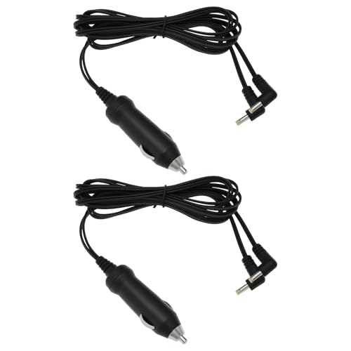 EMSea Lot de 2 Adaptateurs Allume-Cigare Double 12 V Compatible avec Nextbase Lecteur DVD de Voiture Portable Car 9 NB9D-CAR (Longueur du Câble 1,5 M)