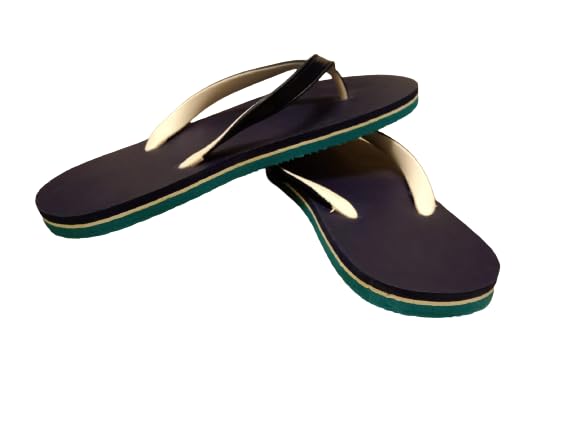 FAST GO Women Flip Flops Slippers Womens Slipper Daily Use Hawai Chappal Bathroom Slippers Home Use Casual Slippers Indoor Outdoor Footwear (6), Navy Blue (B0CLYGFNFD) Amazon Price History, Amazon Price Tracker