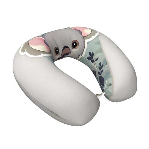 Almohada de Viaje de Espuma Viscoelástica Premium Negra miniatura 2