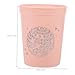 LIFKOME Disco Ball Pattern Plastic Cups 16oz Reusable Drinking Cups for Parties