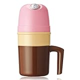 [Una tecla, encienda] El diseño único de la cuchilla mezcladora de la excelente boca, el aire y las materias primas se mezclan exquisitamente para lograr el suave sabor del helado.