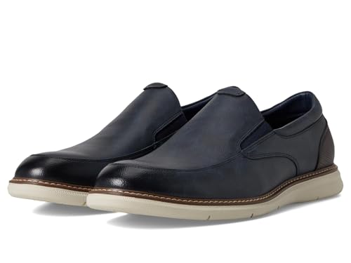 Image of Nunn Bush Chase Moccasin Toe Slip-On Lightweight Contemporary Loafer