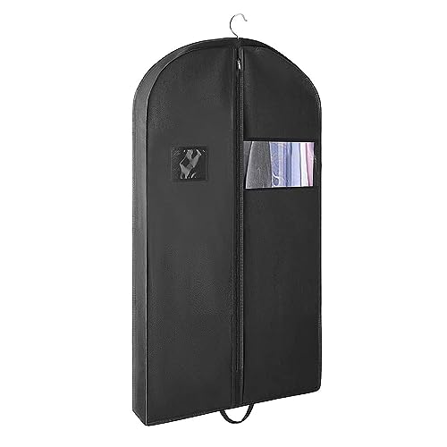 Sac à vêtements, sac de costume pour voyage, housse vetement voyage, housses de vêtements respirantes pour vestons, chemises, robes de soirée, sac à...