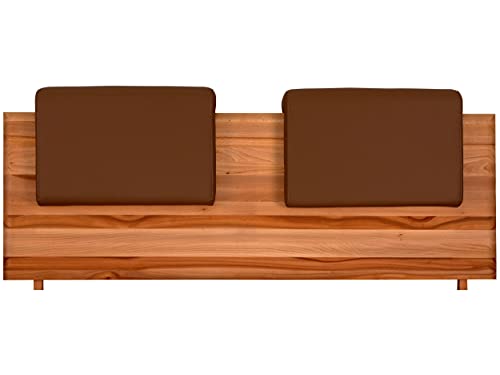 fornera F30 - Juego de 2 cojines acolchados para cabecero de cama de piel sintética, universales, para todos los cabeceros de hasta 5 cm (colchón Macchiato) Cover