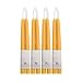 Bluecorn Naturals 100% Pure Raw Beeswax Tapers 10" - Bulk (8 Tapers) Save $4