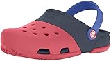 crocs Kids' Electro II Clog (Toddler/Little Kid),Red/Navy,5 M US Toddler