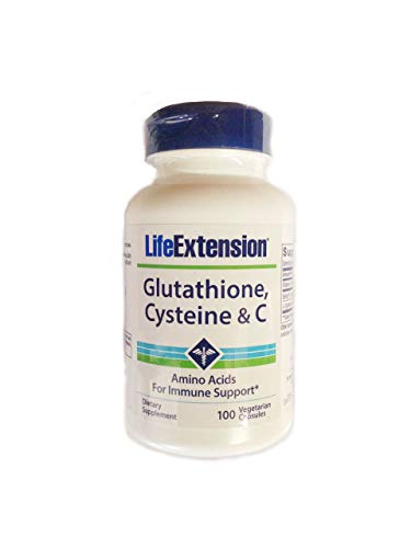 Life Extension Glutathione Cysteine and C - 100 Capsules