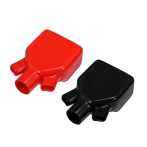 VekAuto 1 Pair Battery Terminal Insulation Covers, 16mm 0.63' 12mm 0.47' ID Car Battery Post Cap...