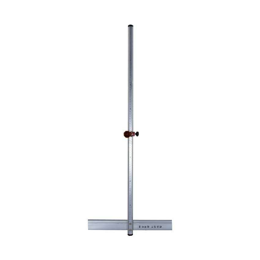 Couteau à pousser en verre chaud 0.8 mètre 6 côtés couteau de type T adapté 3-10mm + 2 têtes,Performances Puissantes