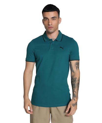 Image of Puma Men's Solid Slim Fit T-Shirt