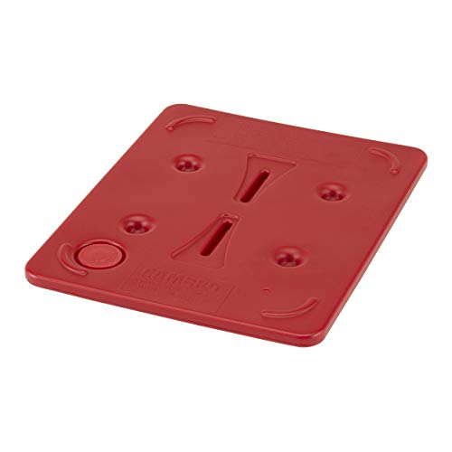 Cambro HP2632444 Half-Size Fire Red Camwarmer Hot Plate 1 Each
