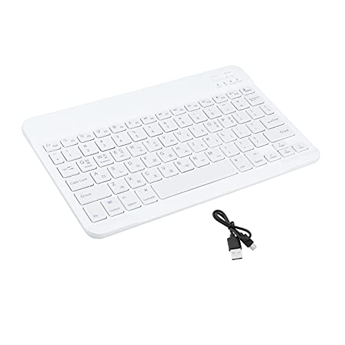 Clavier d'ordinateur portable sans fil résolvant le manque de pavé numérique blanc