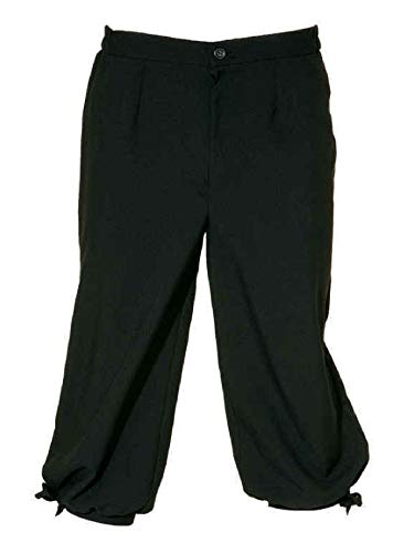 narrenkiste O7082-50-52 schwarz Herren Kniebundhose...