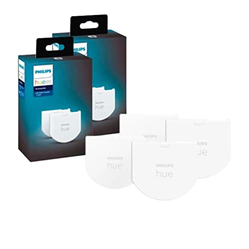 Philips Hue Wandschaltermodul in Weiß Viererpack
