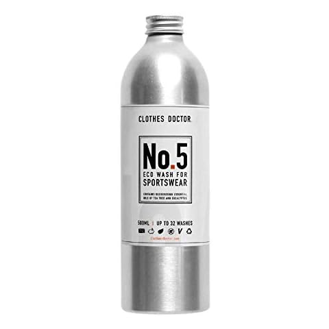 Eco Wash for Sportswear & Synthetics | Powerful Acting Lime, Eucalyptus & Peppermint Oil, Deodorising, Tough on Stains Refreshing Scent | Plastic Cruelty & Palm Oil Free Vegan Biodegradable Made in UK Cover