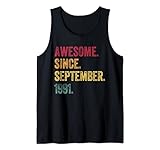 Photo Gallery awesome since september 1991 30th birthday gift 30 years old canotta Photo Gallery awesome since september 1991 30th birthday gift 30 years old canotta