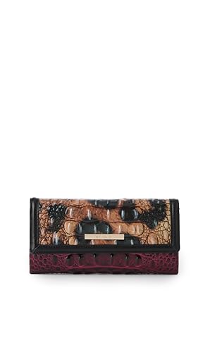 BRAHMIN Cordelia Wallet - Cherry Lacquer Towers