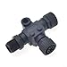 Marine T Splitter Connector for NMEA 2000 Backbone Drop Cable, for M12-5P 3 Way Waterproof IP67 Boat Navigation Sensor Connector, Pin Electrical Marine Equipment with Brass