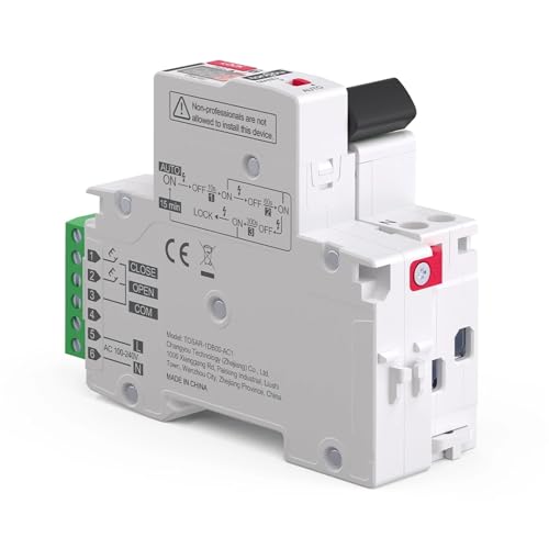 Disjoncteur modulaire réenclenchable automatique avec témoin LED