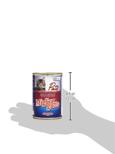 MigliorGatto Patè agnello e fegato, 400 Grammi