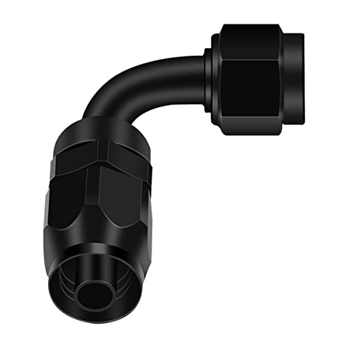 Raccords d'extrémité de tuyau d'automobile à anodisation d'aluminium t - 6061 raccords d'extrémité de tuyau d'automobile réutilisables adaptateurs de tuyau de remplacement durables pour tuyaux de carb Cover