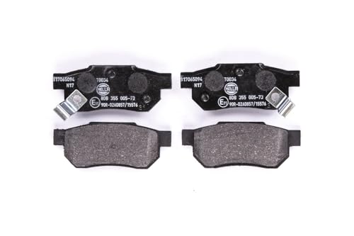 Kit plaquettes de frein HELLA 8DB 355 005-731 pour Honda Rover Suzuki